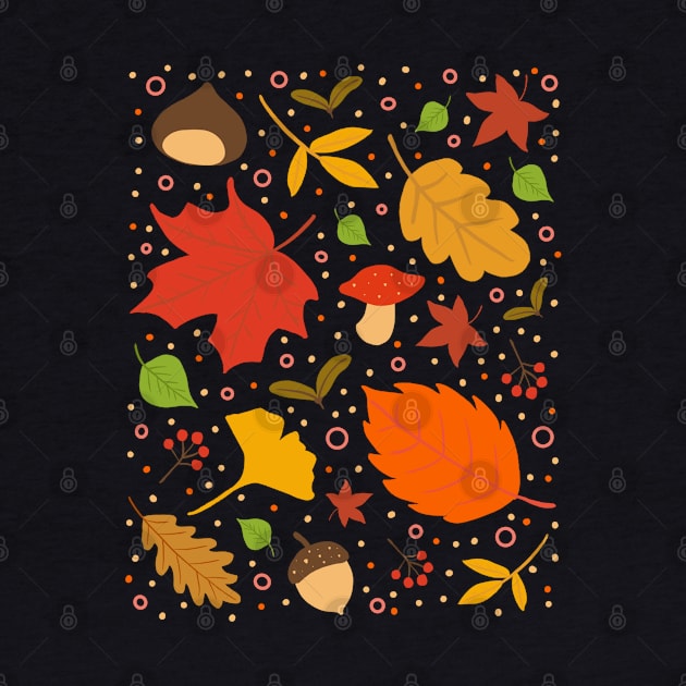 Fall leaves - foliage palette by SHMITEnZ